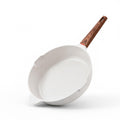 28cm Non-Stick Maifan Frying Pan 6-Layer Nonstick Coating (Granite Beige)
