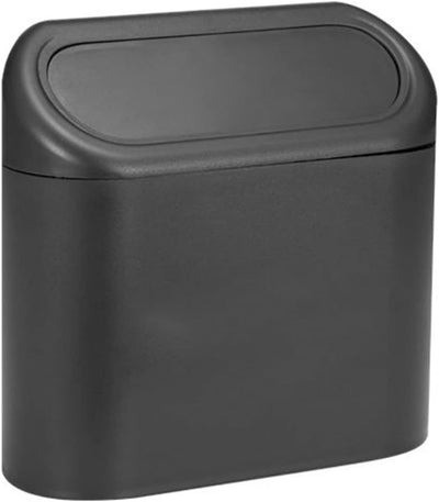 Car Trash Can Garbage Box Waste Bin Storage (Black)