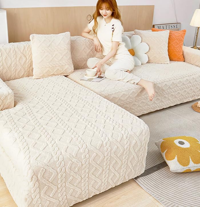 Universal Couch Cover-Beige