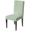 Stylish Jacquard Dining Chair Cover – 220 GSM (Green)