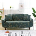 Universal Sofa Cover Big Elasticity Cover for Couch(Branch Teal)