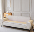 Corduroy French Style Sofa Cover Set – 3 Pcs Set (2pc Armrest Covers 50x70cm + 1pc Seat Cover) Gold