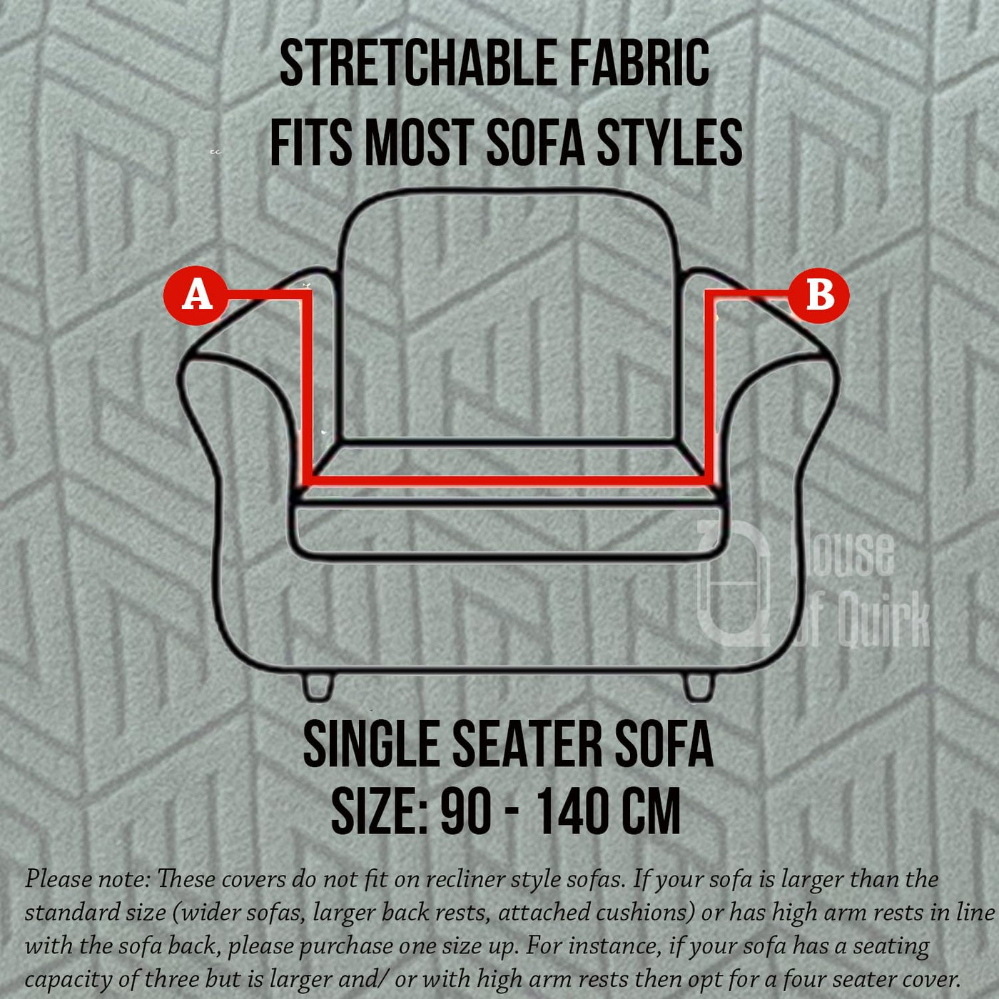 Universal Jacquard Grain Texture Fabric Sofa-Green