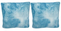 Polyester Cushion Cover - Fog White Blue