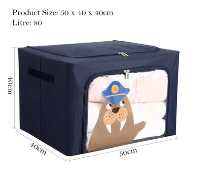 Large Capacity Foldable Clothing Storage Box - Seal