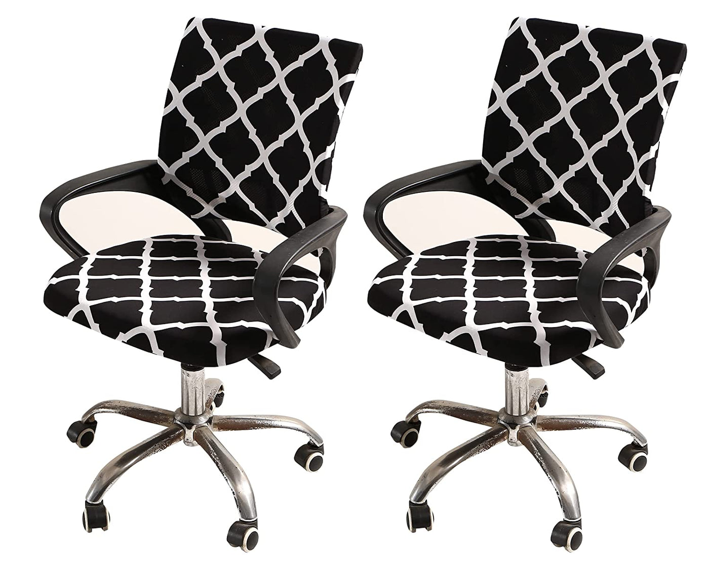 Polyester Spandex Stretch Print Computer Office Chair Cover