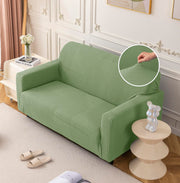 Universal Jacquard Thickened Fabric Sofa Cover (Green)