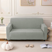 Universal Jacquard Thickened Fabric Sofa Cover (Light Grey)
