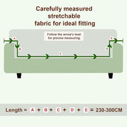 Universal Sofa Couch Cover 140 GSM Sofa Slipcover (Maroon Zigzag)