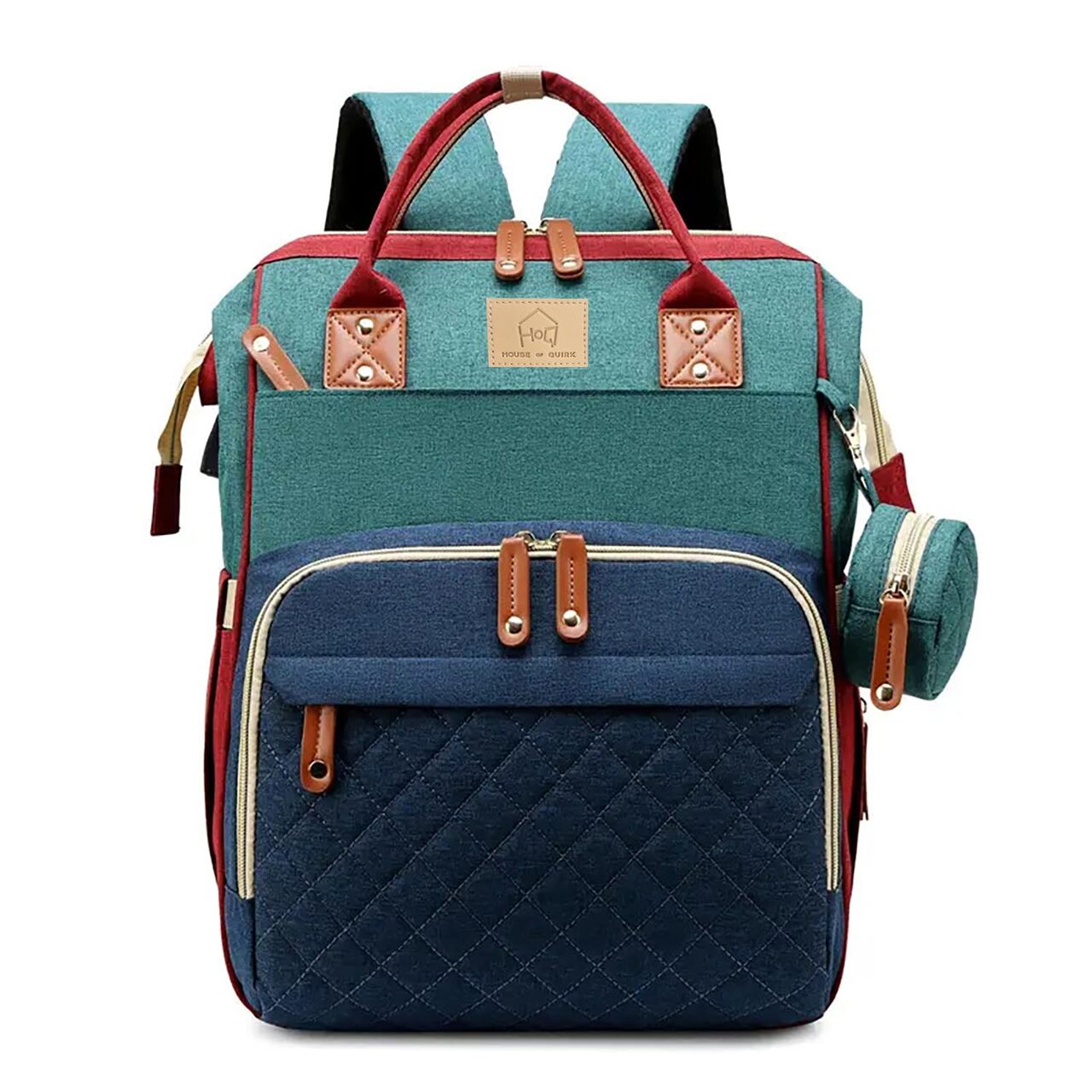 Baby Diaper Bag Maternity Backpack Quilted