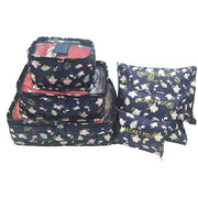 Travel Storage Bag Secret Pouch Organizer Bag Set of 6 pcs