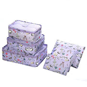 Travel Storage Bag Secret Pouch Organizer Bag Set of 6 pcs