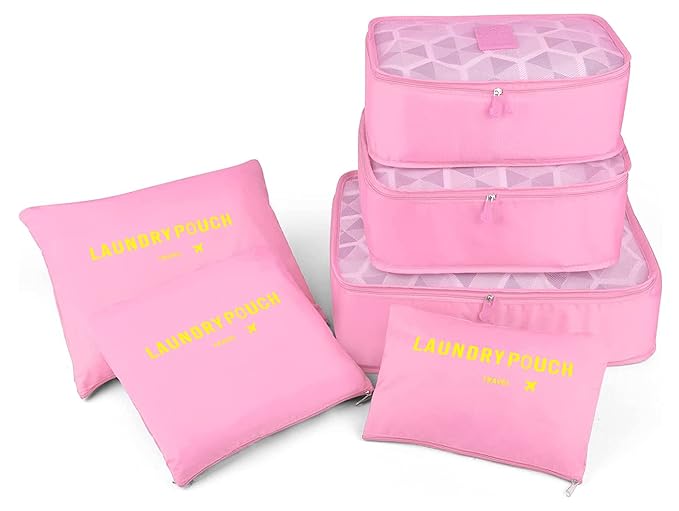 Travel Storage Bag Luggage Case Organizer Bag Set of 6 pcs
