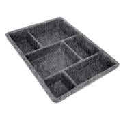 Felt Drawer Organizer Tray 6 Compartment