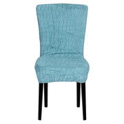 Stretchy Universal Jacquard Sapphire Chair Cover (TEAL)
