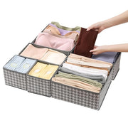 Foldable Cloth Storage Box Closet Dresser Drawer Organizer Set of 6