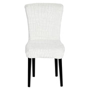 Stretchy Universal Jacquard Sapphire Chair Cover (SMOKE)
