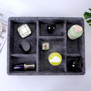Felt Drawer Organizer Tray 6 Compartment