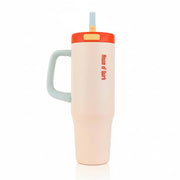 1200ML Stainless Steel Tumbler with Handle & Pop-Up Lid