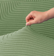 Universal Jacquard Thickened Fabric Sofa Cover (Green)