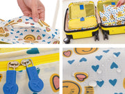 Travel Storage Printed Clothes Packing Cubes bags Set of 6 pcs