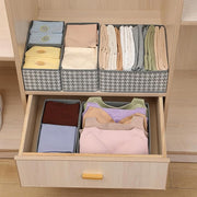 Foldable Cloth Storage Box Closet Dresser Drawer Organizer Set of 6
