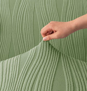 Universal Jacquard Crizzle Pattern Fabric Sofa Cover (Green)