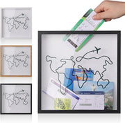 Travel Adventure Archive Shadow Box for Memories