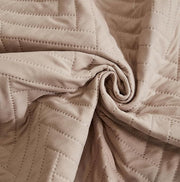 Quilted Polyester Sofa Cover Mat Furniture Protector (Coffee)