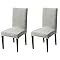 Stretchable Jacquard Chair Cover – 220 GSM- Grey