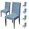 Modern Stretch Chair Cover 220 GSM Jacquard Fabric