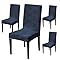 Modern Stretch Chair Cover – 220 GSM Jacquard Fabric