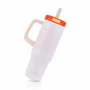 1200ML Stainless Steel Tumbler with Handle & Pop-Up Lid