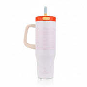 1200ML Stainless Steel Tumbler with Handle & Pop-Up Lid