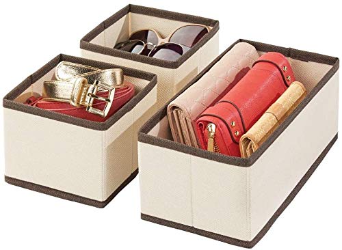 Storage Box/ Organizer Cube for Closet/ Dresser/ Drawer - Set of 3