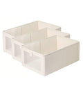Durable and Versatile Closet Organizers and Storage Baskets Beige - (Pack of 3)