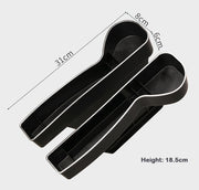 Car Seat Gap Filler Organizer Side Storage Box Pack of 2
