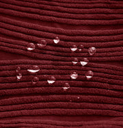 Universal Jacquard Crizzle Pattern Fabric Sofa Cover (Maroon)