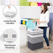 Laundry Hamper Collapsible(Gradient Stipe)