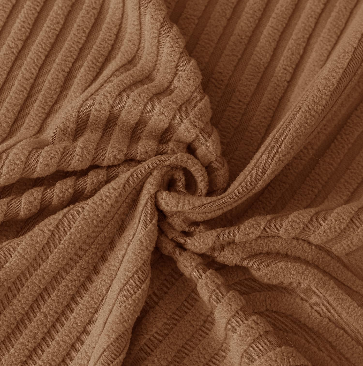 Universal Jacquard Thickened Fabric Sofa Cover (Camel)