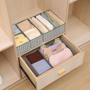 Foldable Cloth Storage Box Closet Dresser Drawer Organizer Set of 6