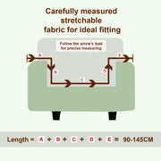 Polyester Spandex Printed Sofa Cover Big Elasticity Cover (Dark Blue Lantern)