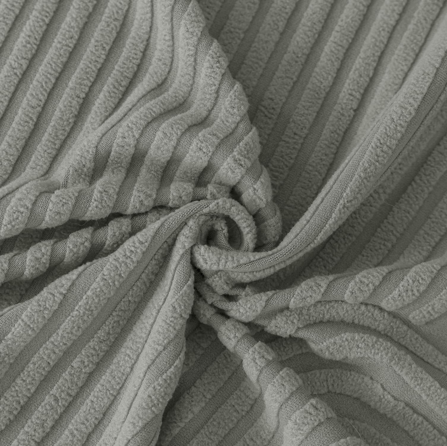 Universal Jacquard Thickened Fabric Sofa Cover (Dark Grey)