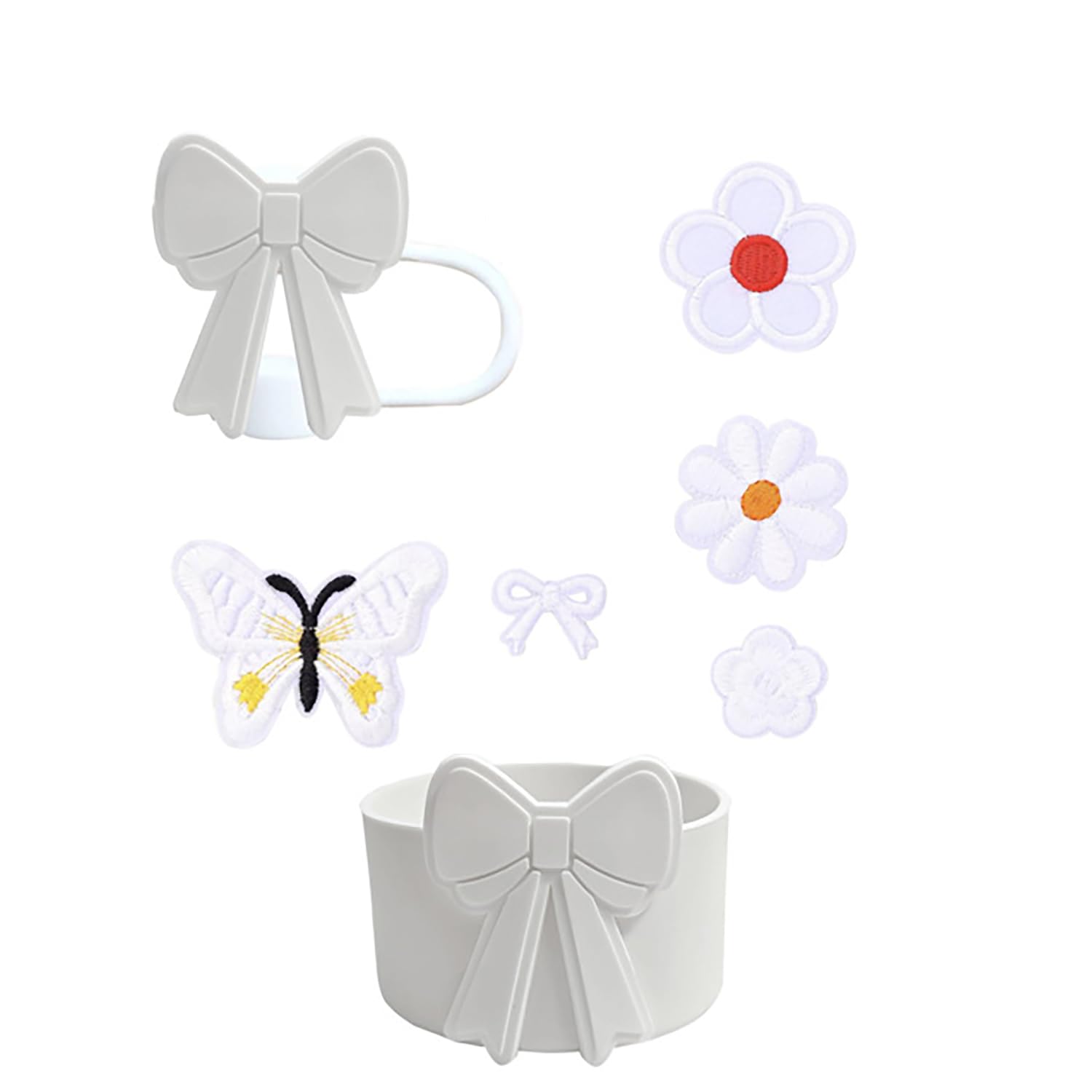 7 PCS Cup Accessories Set | Tumbler Accessories for 30oz & 40oz