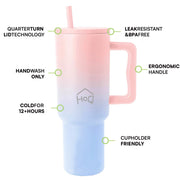 1200ML Custom Name Tumbler – Personalized Stainless Steel Vacuum Tumbler (Non-Returnable & Non-Replaceable)