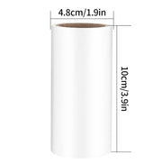 Lint Roller 10cm Sheet Set of 3 Rolls 180 Sheets, 60 Sheets Each roll- Horn Bill