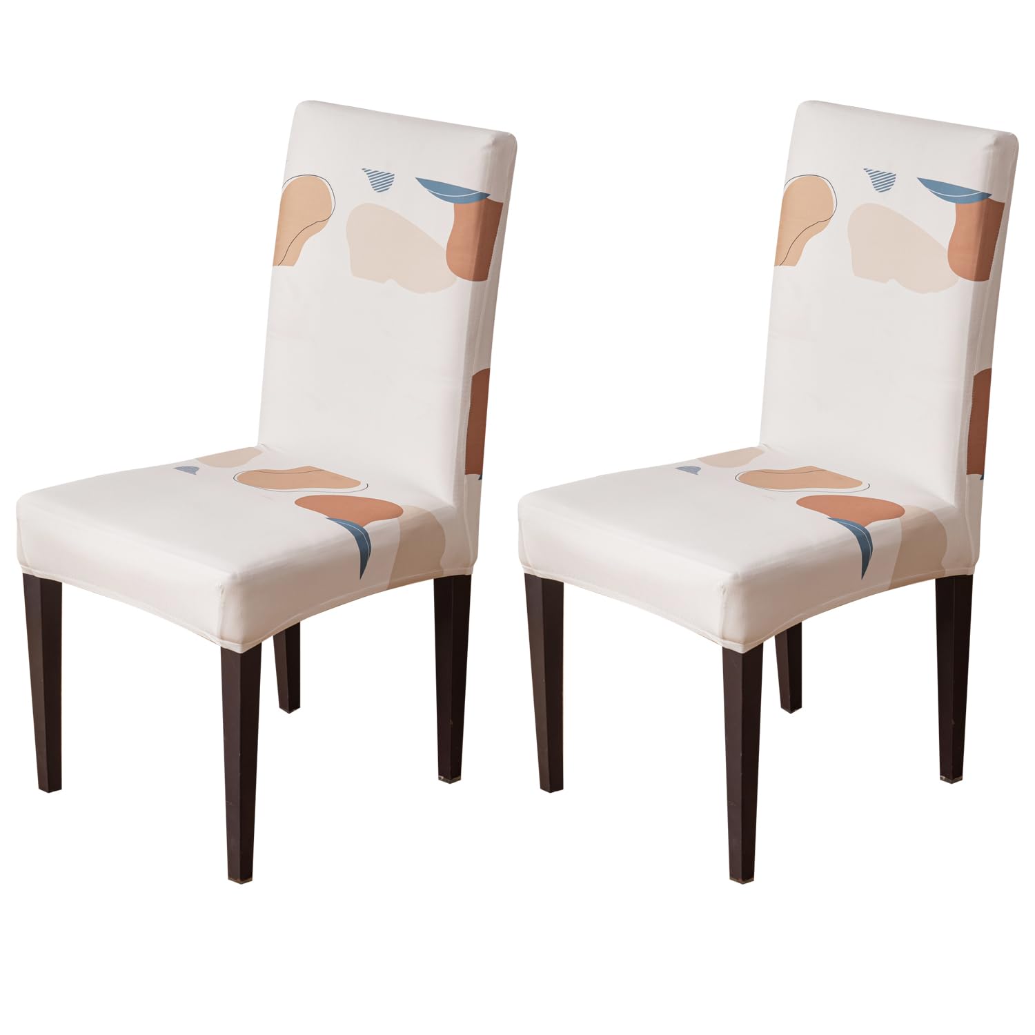 Elastic Chair Cover Stretch Removable (Beige Pills)