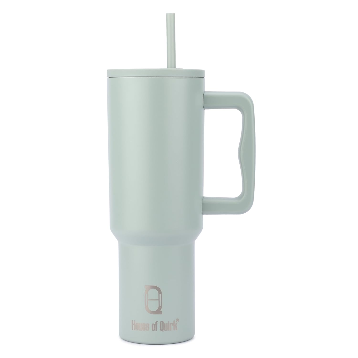 Stainless Steel Vacuum Insulated Tumbler with Straw and Lid & Handle - (1200 ML)