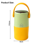 304 Stainless Steel Lunch Box - 820ml Double-Layer