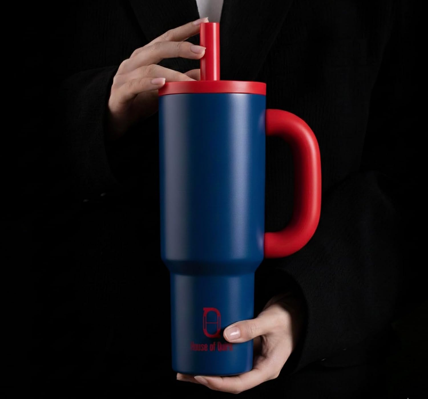 1200ml Insulated Stainless Steel Tumbler with Handle